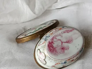 Caixa de tabaco antiga coleção