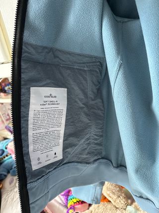 Stone Island Giacca Soft Shell XL Blu