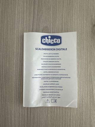 Calientabiberones Chicco Digital. VENTA EN PERSONA