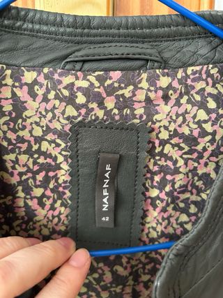 Chaqueta NAF NAF nueva, piel