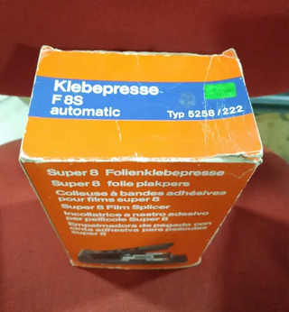 giuntatrice pellicole cinematografiche Agfa F8S