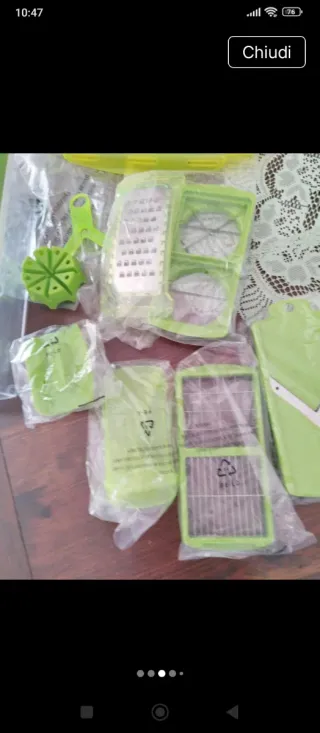 Mandolina Tagliaverdure Amazon 11 Pezzi