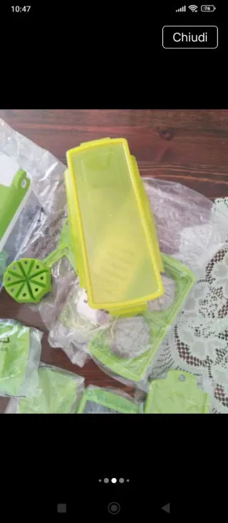 Mandolina Tagliaverdure Amazon 11 Pezzi