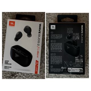 Auriculares JBL Wave Buds 2 Negro
