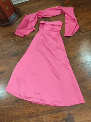 Vestido fiesta fucsia Yourg Sixth Sensei 36