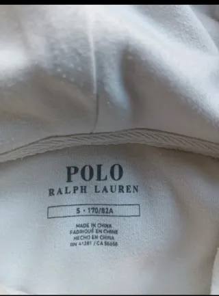 Sudadera Polo Ralph Lauren Blanca