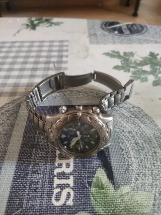 Reloj Lotus Cronógrafo Plata