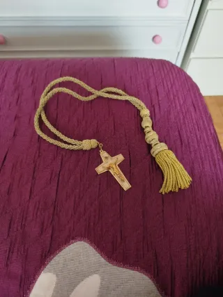 Crucifijo Primera Comunión Dorado