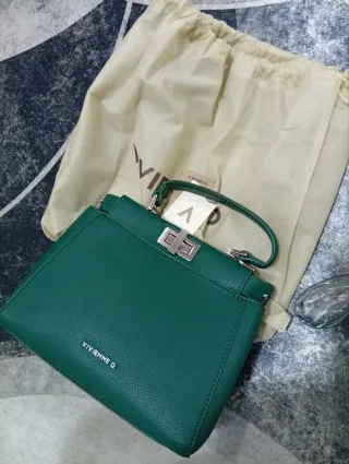 Vivienne D Borsa Donna Verde Nuova