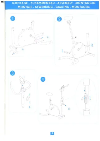 Bicicleta Estática Domyos VM110