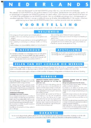 Bicicleta Estática Domyos VM110