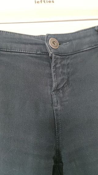Pantalón denim elástico mujer Stradivarius Talla L