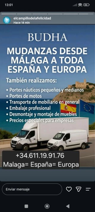 Portes y mudanzas. Moving
