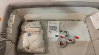 Culla ad altalena Chicco Next2me Dream nuova