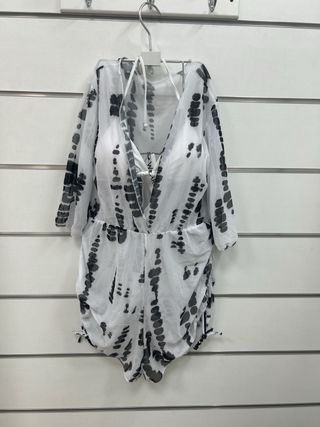 Bañador blanco con mono