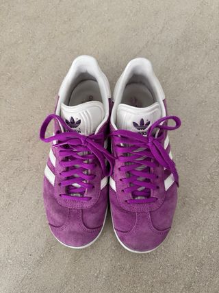 Adidas Gazelle Moradas Talla US 4.5 (36-37)