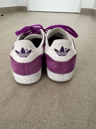Adidas Gazelle Moradas Talla US 4.5 (36-37)