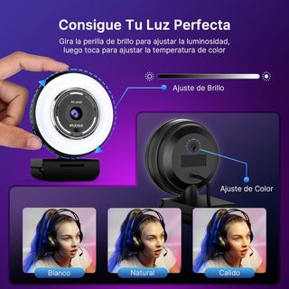 Webcam NexiGo N680E Pro 4K Streaming