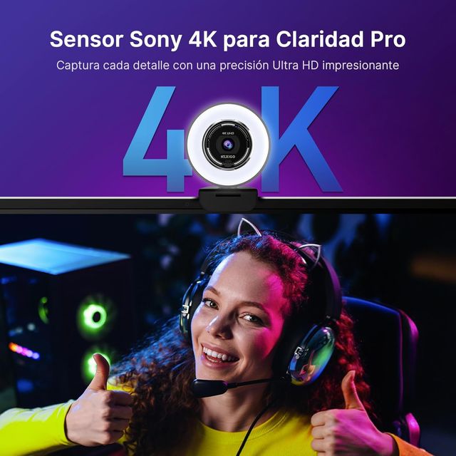 Webcam NexiGo N680E Pro 4K Streaming