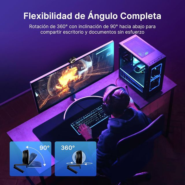 Webcam NexiGo N680E Pro 4K Streaming