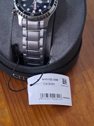 Reloj Citizen Promaster Titanium NY0100-50M 42mm