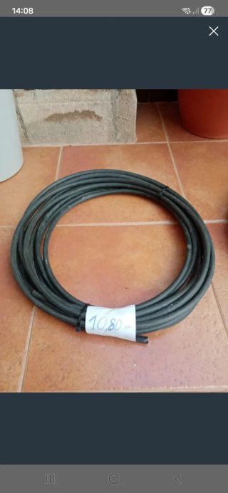 LOTE de 3 cables RG 213 10mm RADIOAFICIONADOS