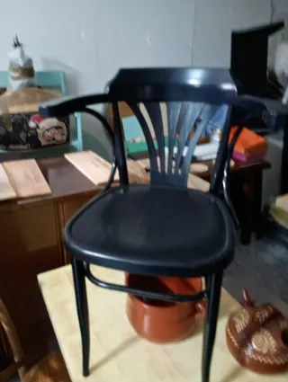 Sillas de salón/bar negras