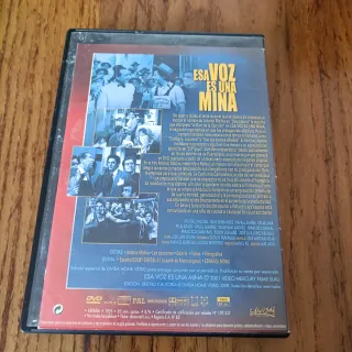 DVD Esa Voz Es Una Mina Antonio Molina