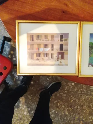 Set di 3 quadri decorativi