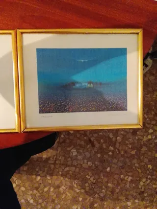 Set di 3 quadri decorativi