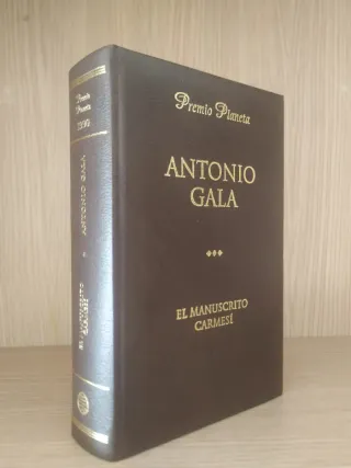 Libro,El Manuscrito Carmesí.de Antonio Gala