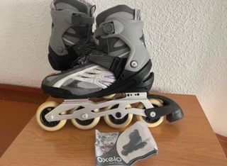 Patines Oxelo Talla 40 + Protecciones