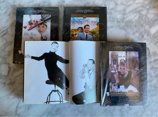Colección 4 DVDs Libro Audrey Hepburn