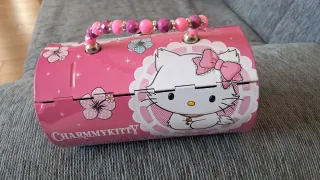 Caja para manualidades perlas plástico multicolor