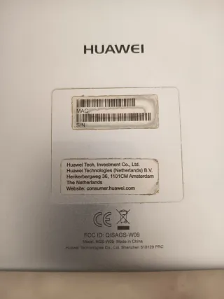 Tablet Huawei Mediapad T3 10 16GB 4G Plata con sim