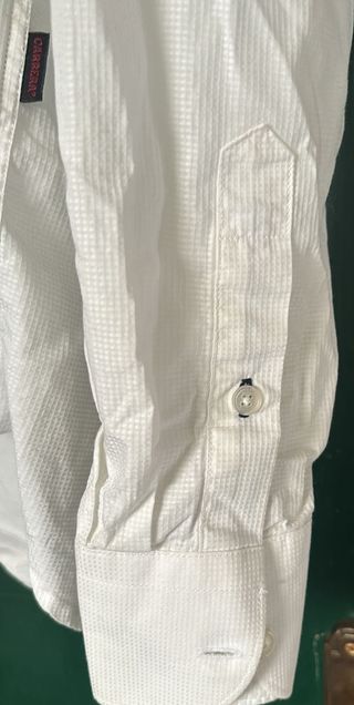 Camicia Uomo Carrera Bianca Taglia L