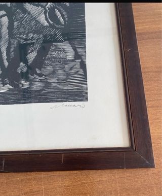 Xilografia Mino Maccari