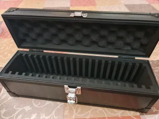 Caja Estuche Metálico para Monedas.