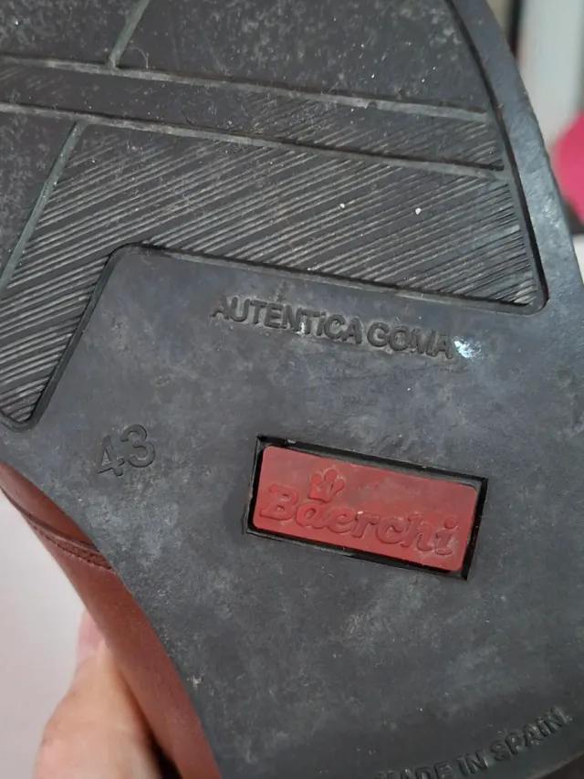 Zapatos de vestir marrones talla 43