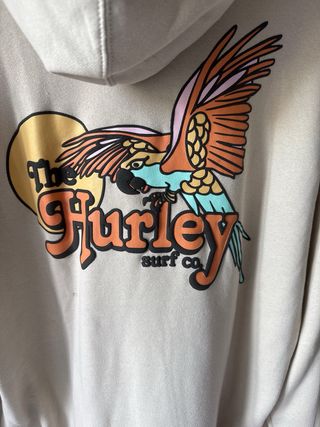 Felpa Hurley Beige Taglia L