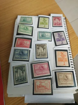 Sellos España 1929 Exposición General