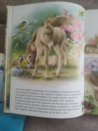 Libro sobre animales en naturaleza