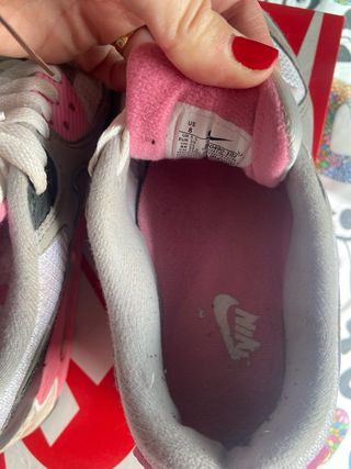 Nike Air Max 90 Mujer Talla 39 Rosa/Blanco