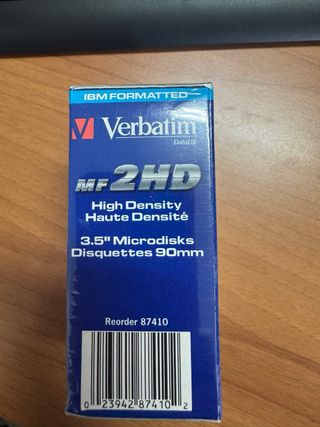 Verbatim MF 2HD Floppy Disk 144MB 10 Pack