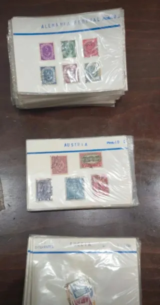 4.500 Sellos Vintage - 9 Países