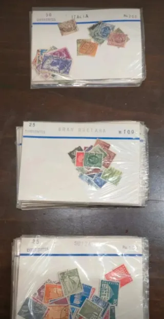 4.500 Sellos Vintage - 9 Países