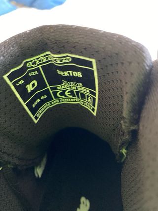 Botas Alpinestars Sektor Negras/Verdes