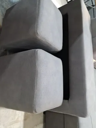 Sofá Cama Chaislongue Gris