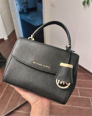 Bolso Piel Michael Kors Negro Auténtico