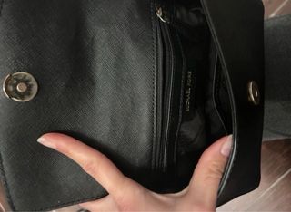 Bolso Piel Michael Kors Negro Auténtico